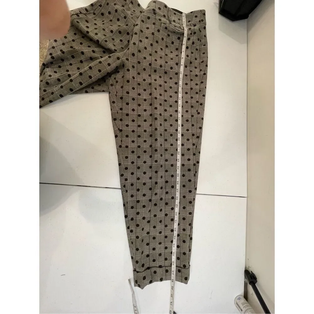 Lane Bryant women’s cuffed pants black white size 20 - Picture 4 of 7